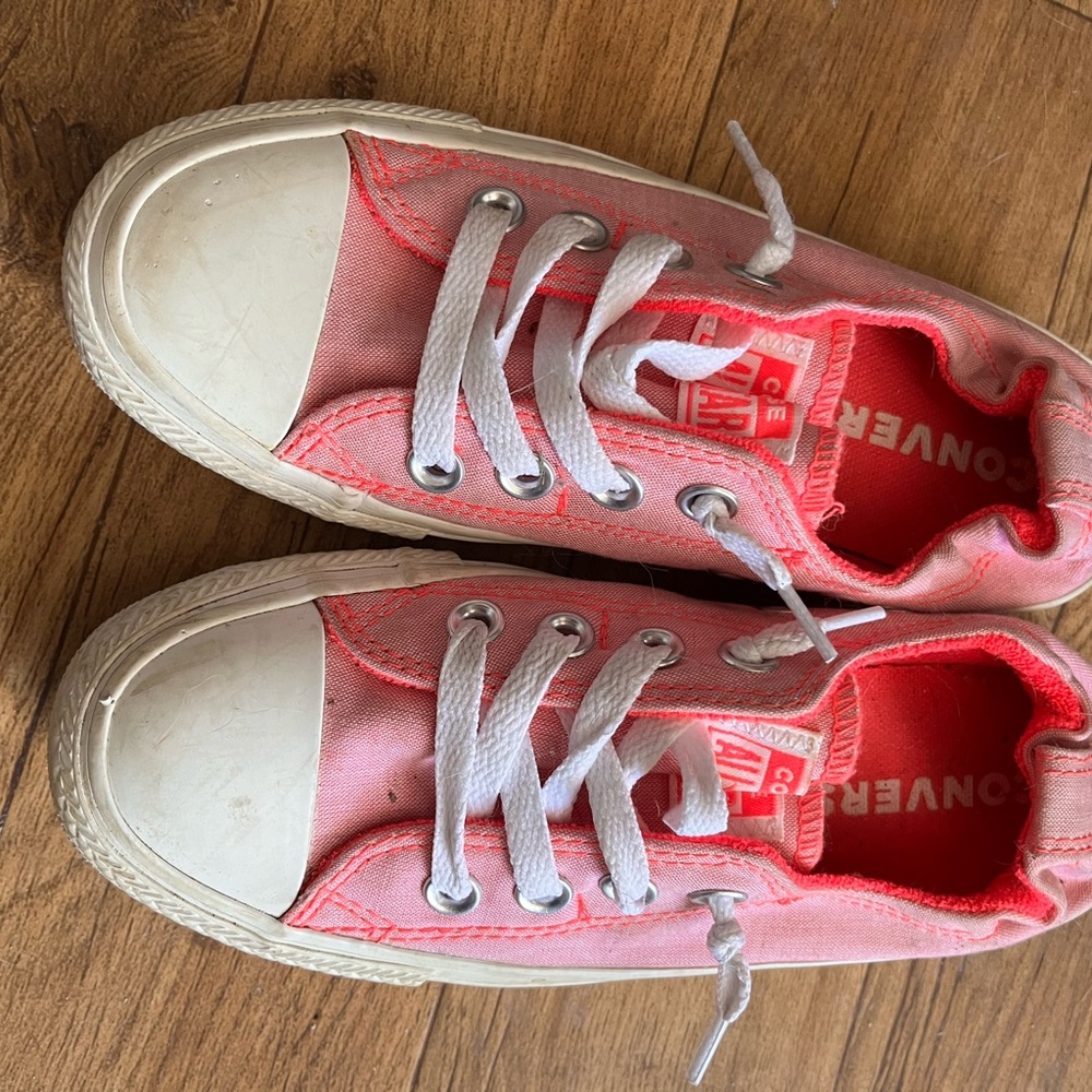 Pink Denim Converse - Picture 3 of 5